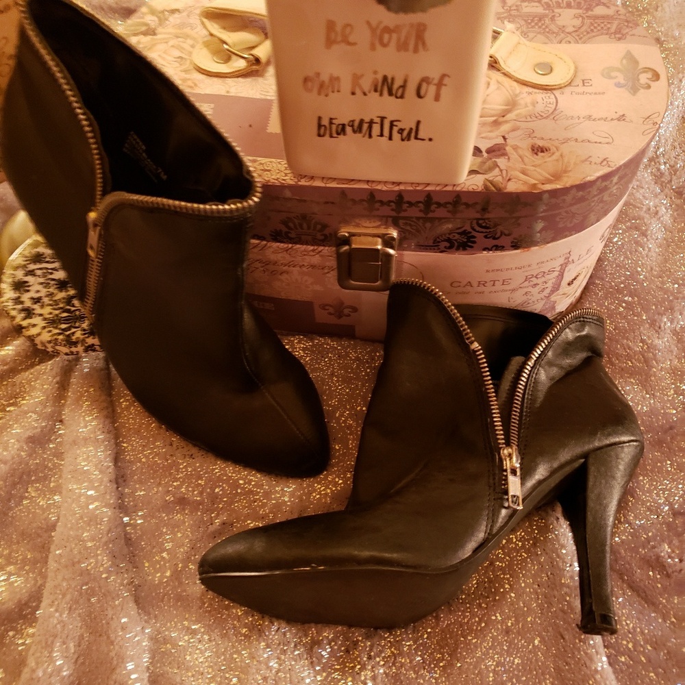 Black booties